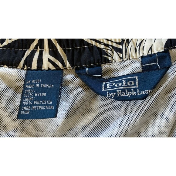 Polo Ralph Lauren Mens XL Hawaiian Hibiscus Floral Swim Trunks Vacation Beach - Picture 6 of 16